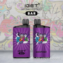 IGETBAR 3500 พัฟม้วนตาข่ายแบบชาร์จได้